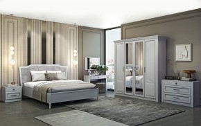 ОРЛЕАН Спальный гарнитур (модульный) стальной серый в Ревде - revda.mebel24.online | фото