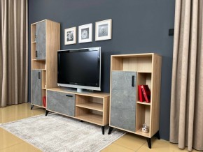 ОСКАР TRIO Гостиная (дуб золотой/каспий темный) в Ревде - revda.mebel24.online | фото 3