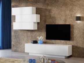ПАОЛА Гостиная (Белый/Белый) в Ревде - revda.mebel24.online | фото 4