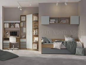 ЧЕЛСИ Color Пенал (Мята/Сумеречный голубой/Дуб крафт) в Ревде - revda.mebel24.online | фото 2