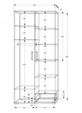 Подростковая Юпитер (модульная) в Ревде - revda.mebel24.online | фото 25