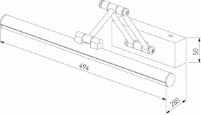 Подсветка для картины Elektrostandard Monza a064136 в Ревде - revda.mebel24.online | фото 4