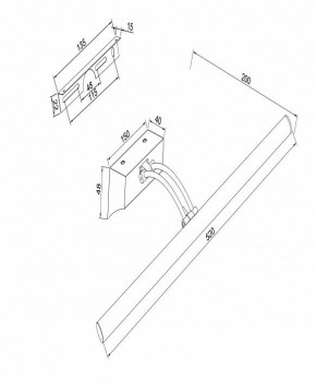 Подсветка для картины Maytoni Fino MIR003WL-L12CH в Ревде - revda.mebel24.online | фото 4