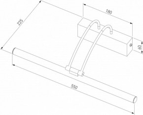 Подсветка для зеркала Elektrostandard Simple a063695 в Ревде - revda.mebel24.online | фото 3