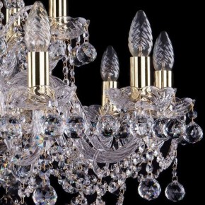 Подвесная люстра Bohemia Ivele Crystal 1411 1411/10+5/240/G/Balls в Ревде - revda.mebel24.online | фото 2