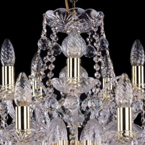 Подвесная люстра Bohemia Ivele Crystal 1411 1411/10+5/240/G/Balls в Ревде - revda.mebel24.online | фото 4