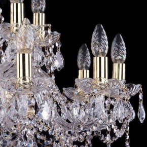 Подвесная люстра Bohemia Ivele Crystal 1411 1411/10+5/240/G/Leafs в Ревде - revda.mebel24.online | фото 2