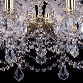 Подвесная люстра Bohemia Ivele Crystal 1411 1411/10+5/240/G/Leafs в Ревде - revda.mebel24.online | фото 3