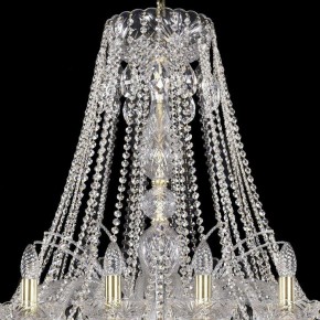 Подвесная люстра Bohemia Ivele Crystal 1411 1411/24/460/G в Ревде - revda.mebel24.online | фото 4