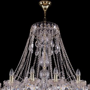 Подвесная люстра Bohemia Ivele Crystal 1411 1411/24/530/G в Ревде - revda.mebel24.online | фото 4