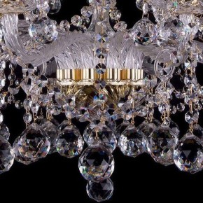 Подвесная люстра Bohemia Ivele Crystal 1413 1413/10+5/300/G/Balls в Ревде - revda.mebel24.online | фото 4