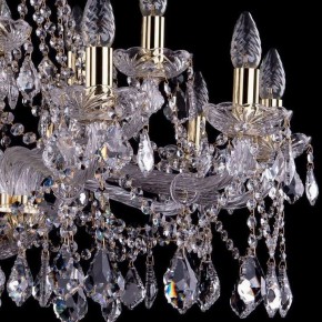 Подвесная люстра Bohemia Ivele Crystal 1413 1413/10+5/300/G/Leafs в Ревде - revda.mebel24.online | фото 2