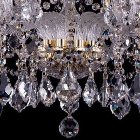 Подвесная люстра Bohemia Ivele Crystal 1413 1413/10+5/300/G/Leafs в Ревде - revda.mebel24.online | фото 3