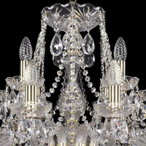 Подвесная люстра Bohemia Ivele Crystal 1413 1413/12+6/300/G в Ревде - revda.mebel24.online | фото 4