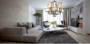 Подвесная люстра Divinare Porta 5933/01 LM-8 в Ревде - revda.mebel24.online | фото 4