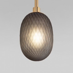 Подвесная люстра Eurosvet Pineapple 50266 дымчатый/прозрачный/янтарный в Ревде - revda.mebel24.online | фото 5