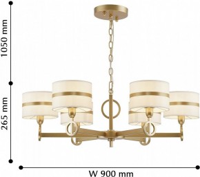 Подвесная люстра Favourite Mateo 2634-8P в Ревде - revda.mebel24.online | фото 8