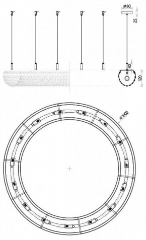 Подвесная люстра Favourite Monilibus 4015-15P в Ревде - revda.mebel24.online | фото 5