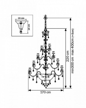 Подвесная люстра Lightstar Nativo 715577 в Ревде - revda.mebel24.online | фото 3