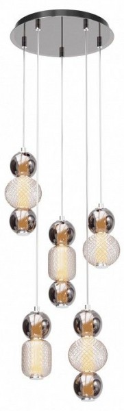 Подвесная люстра Maytoni Drop MOD273PL-L80CH3K в Ревде - revda.mebel24.online | фото