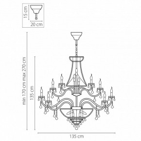 Подвесная люстра Osgona Classic 700511 в Ревде - revda.mebel24.online | фото 3