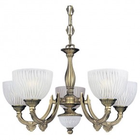Подвесная люстра Reccagni Angelo 5600 L 5600/5 в Ревде - revda.mebel24.online | фото