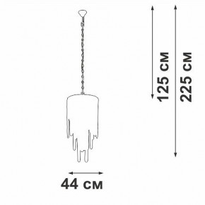 Подвесная люстра Vitaluce V5885 V5885-9/7 в Ревде - revda.mebel24.online | фото 3