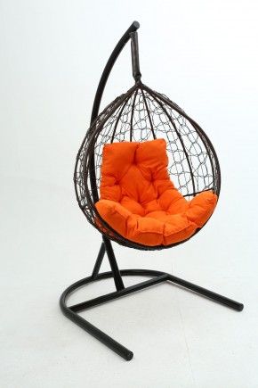 Подвесное кресло Бароло (коричневый/оранжевый) в Ревде - revda.mebel24.online | фото