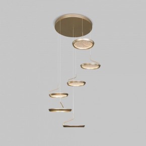 Подвесной светильник Eurosvet Crespella 90034/6 золото в Ревде - revda.mebel24.online | фото 3