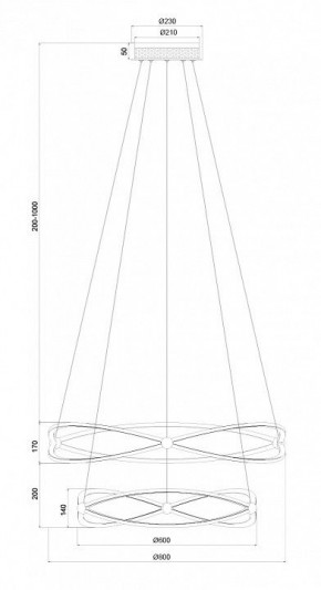 Подвесной светильник Maytoni Weave MOD062PL-L103CH3K в Ревде - revda.mebel24.online | фото 9