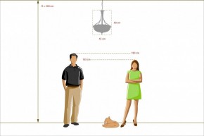 Подвесной светильник MW-Light Афродита 1 317010504 в Ревде - revda.mebel24.online | фото 3