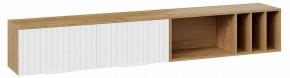 Полка комбинированная Хилтон в Ревде - revda.mebel24.online | фото 3