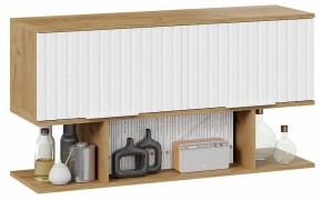 Полка комбинированная Хилтон в Ревде - revda.mebel24.online | фото 3