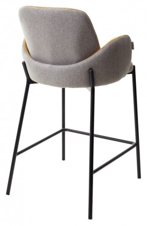 Полубарный стул NYX (H=65cm) VF106 желтый / VF120 серый М-City в Ревде - revda.mebel24.online | фото 3