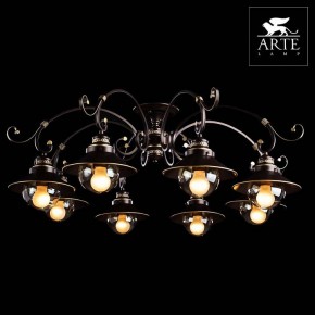 Потолочная люстра Arte Lamp Grazioso A4577PL-8CK в Ревде - revda.mebel24.online | фото 3