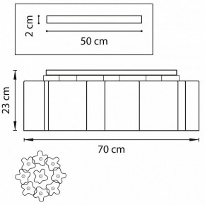 Потолочная люстра Lightstar Nubi 802093 в Ревде - revda.mebel24.online | фото 2