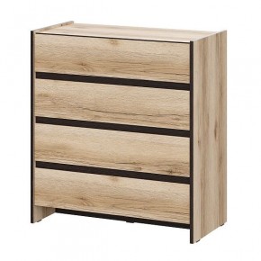 ПРАГА Спальный гарнитур Серия 3 (Дуб Делано/Дуб Венге) в Ревде - revda.mebel24.online | фото 9