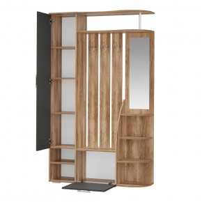 Прихожая Агата ПР-03 (дуб каньон/графит) в Ревде - revda.mebel24.online | фото 2
