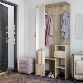 Прихожая Лига (Дуб Сонома) в Ревде - revda.mebel24.online | фото 3