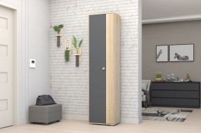 Прихожая Монако-2 (Дуб Сонома/Графит) в Ревде - revda.mebel24.online | фото 11