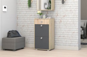 Прихожая Монако-2 (Дуб Сонома/Графит) в Ревде - revda.mebel24.online | фото 8