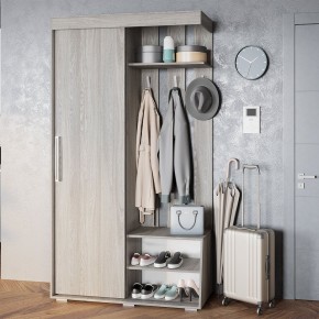 Прихожая Зара ПР-01 (ясень белый) в Ревде - revda.mebel24.online | фото 3