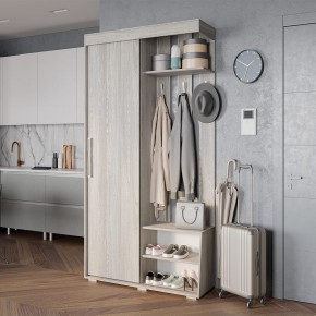 Прихожая Зара ПР-01 (ясень белый) в Ревде - revda.mebel24.online | фото 4