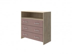 PROxSON Комод Varna (ЛДСП Бунратти+ткань Бунратти/Ultra Горячий шоколад) 90x40 в Ревде - revda.mebel24.online | фото