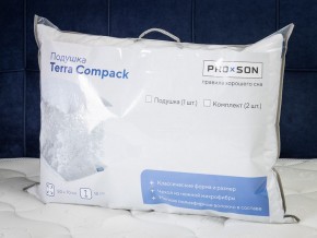 PROxSON Комплект подушек Terra Compack (Микрофибра Полотно) 50x70 в Ревде - revda.mebel24.online | фото 10
