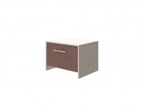 PROxSON Тумба Varna (ЛДСП Дуб Шамони+ткань Дуб Шамони светлый/Tesla Брауни) 51x40 в Ревде - revda.mebel24.online | фото