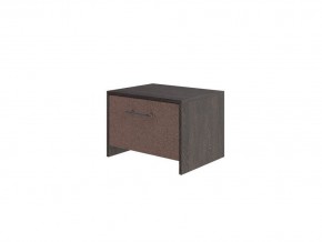 PROxSON Тумба Varna (ЛДСП+ткань Дуб Кантербери/Tesla Брауни) 51x40 в Ревде - revda.mebel24.online | фото