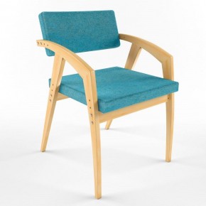 Растущий стул 38 Попугаев Бруно с мягким сиденьем и спинкой, для детей/подростков/взрослых от 150 см (Береза/Бриз) в Ревде - revda.mebel24.online | фото