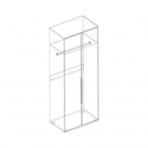 Шкаф 2-ств. для одежды "Лео" в Ревде - revda.mebel24.online | фото 3