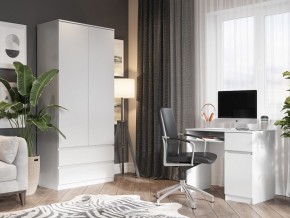Шкаф 2-ств. с 2 ящиками "Бьянко" в Ревде - revda.mebel24.online | фото 4